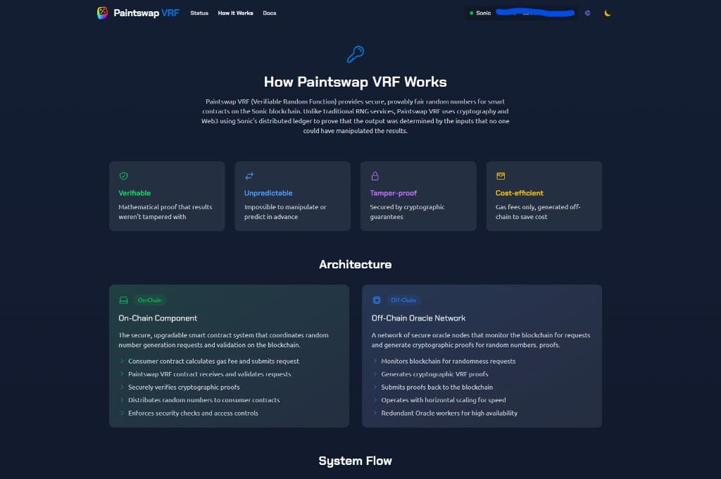 Paintswap VRF